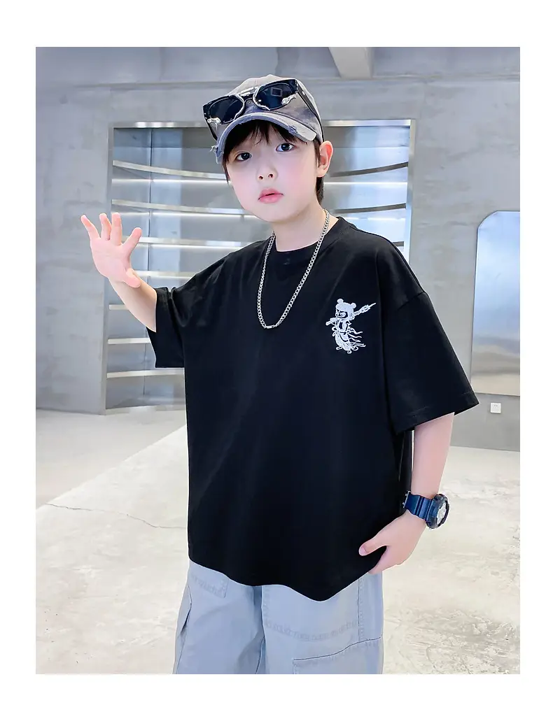 Boys White Ice-Feel Short Sleeve T-Shirt 2026 — feature 19