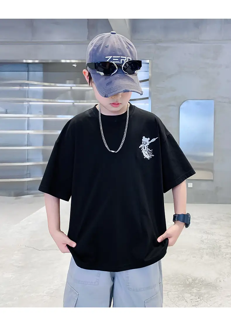 Boys White Ice-Feel Short Sleeve T-Shirt 2026 — feature 20