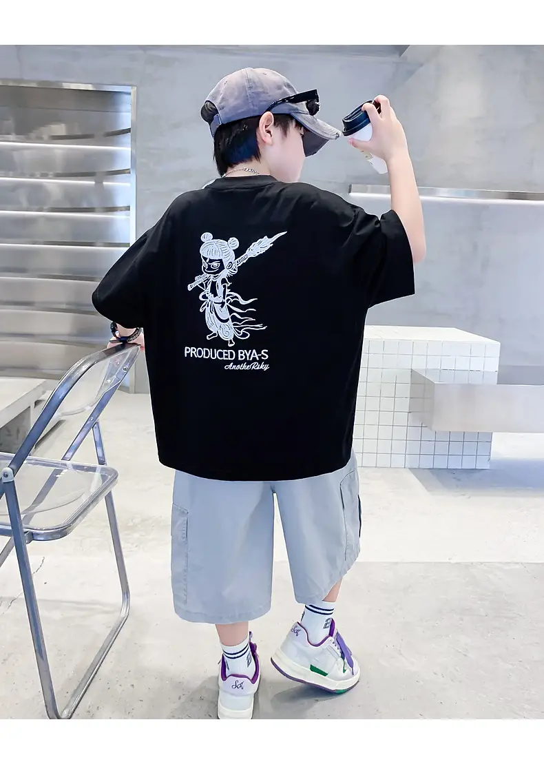 Boys White Ice-Feel Short Sleeve T-Shirt 2026 — feature 21