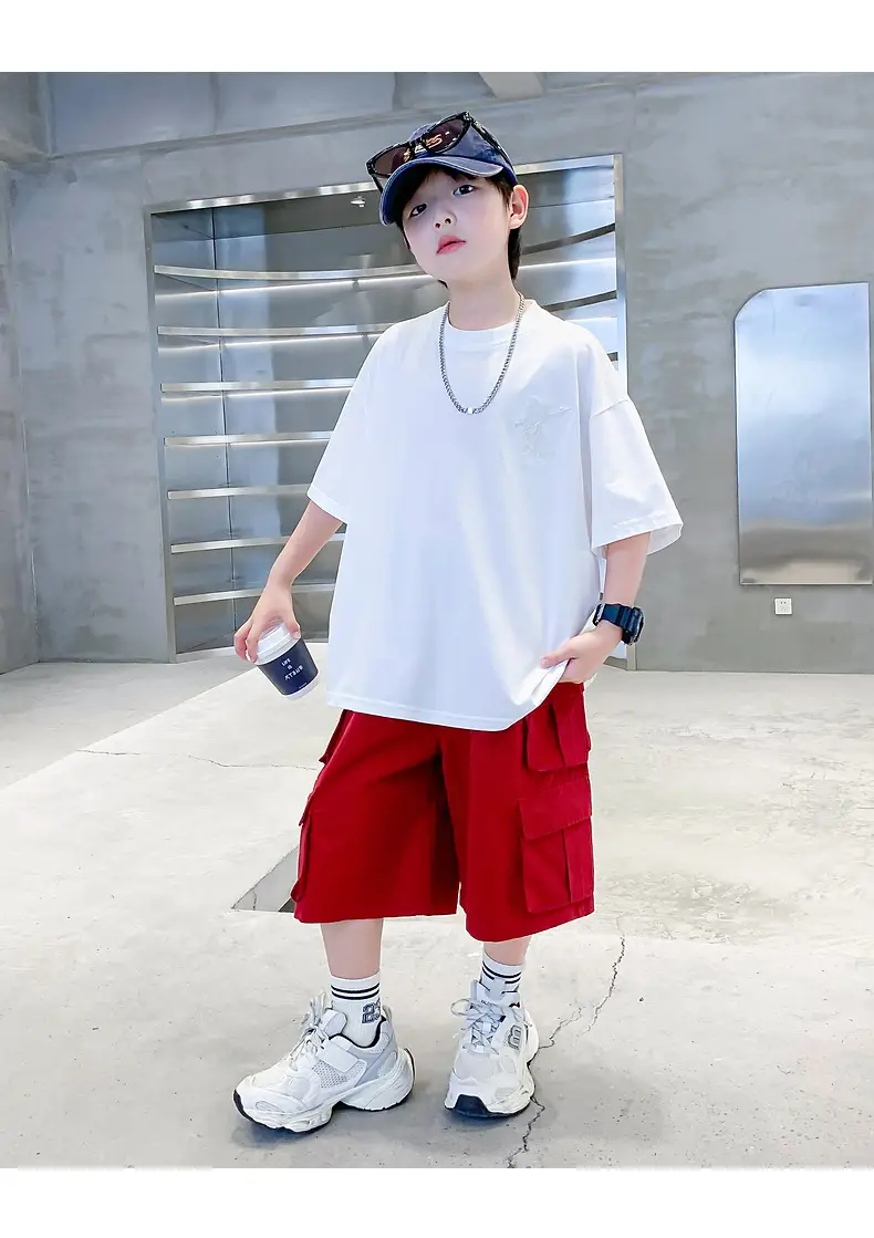Boys White Ice-Feel Short Sleeve T-Shirt 2026 — feature 22