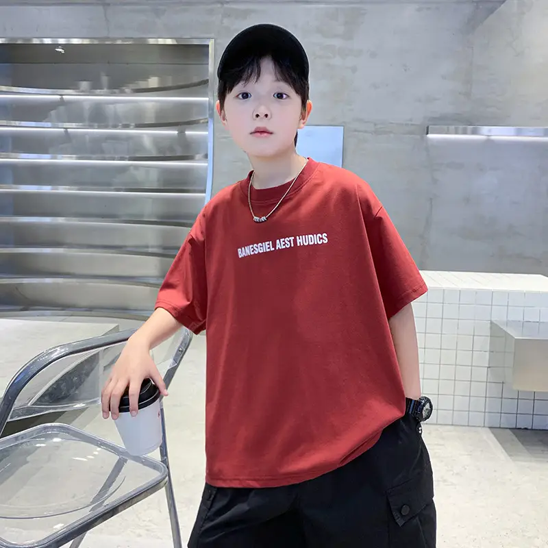 Kids Boys Short Sleeve Cartoon T-Shirt White — feature 2
