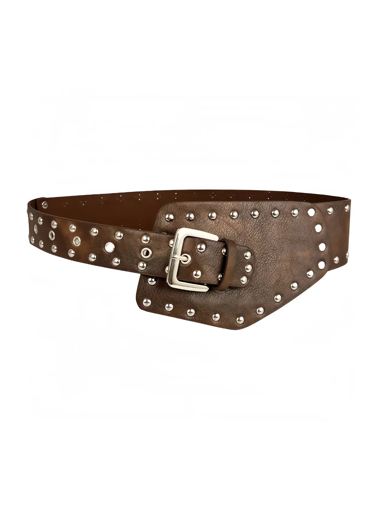 Lupita Leather Belt with Fur Tassels for Women — feature 8