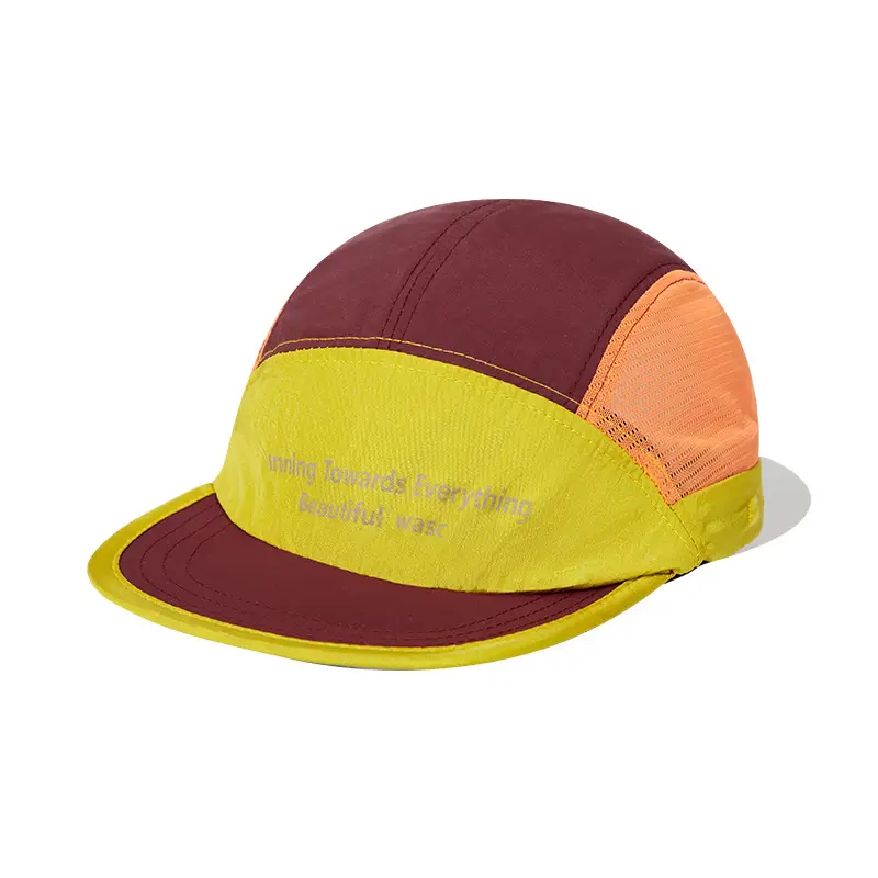 Durable Night Light Baseball Cap Orange Green Gray - Image 4