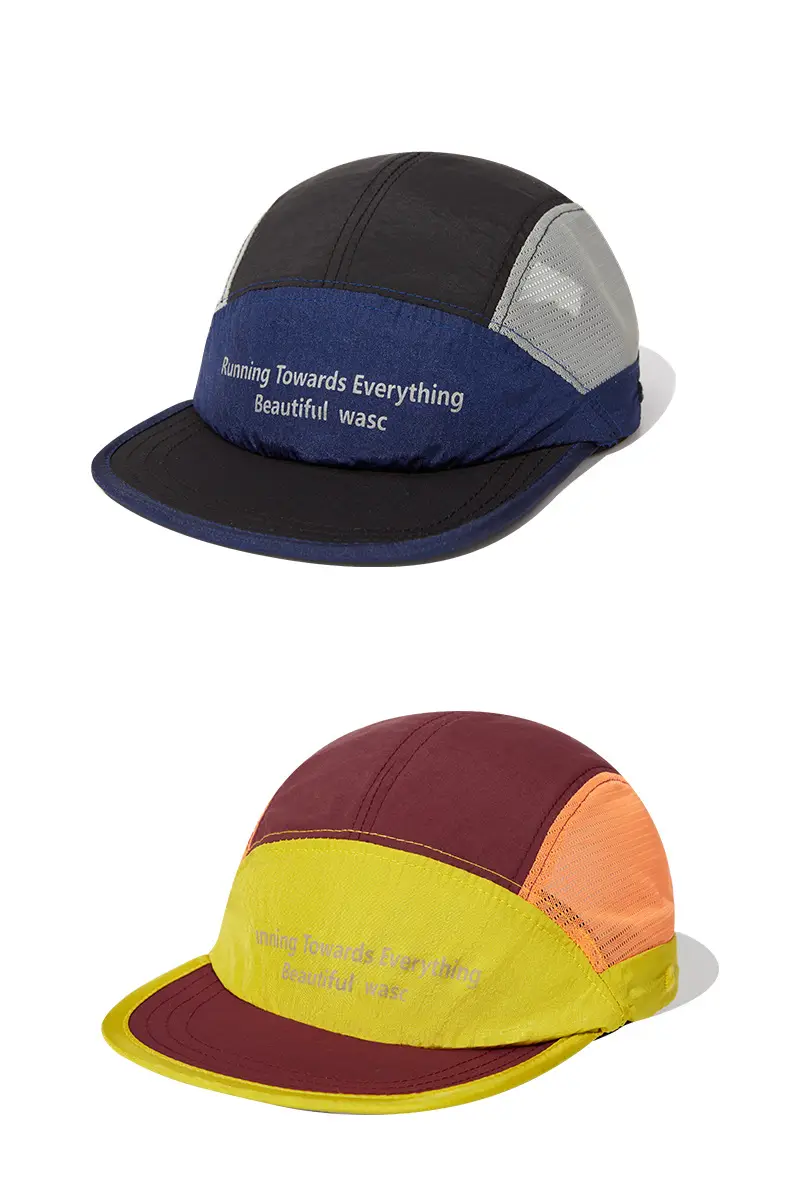 Durable Night Light Baseball Cap Orange Green Gray — feature 14