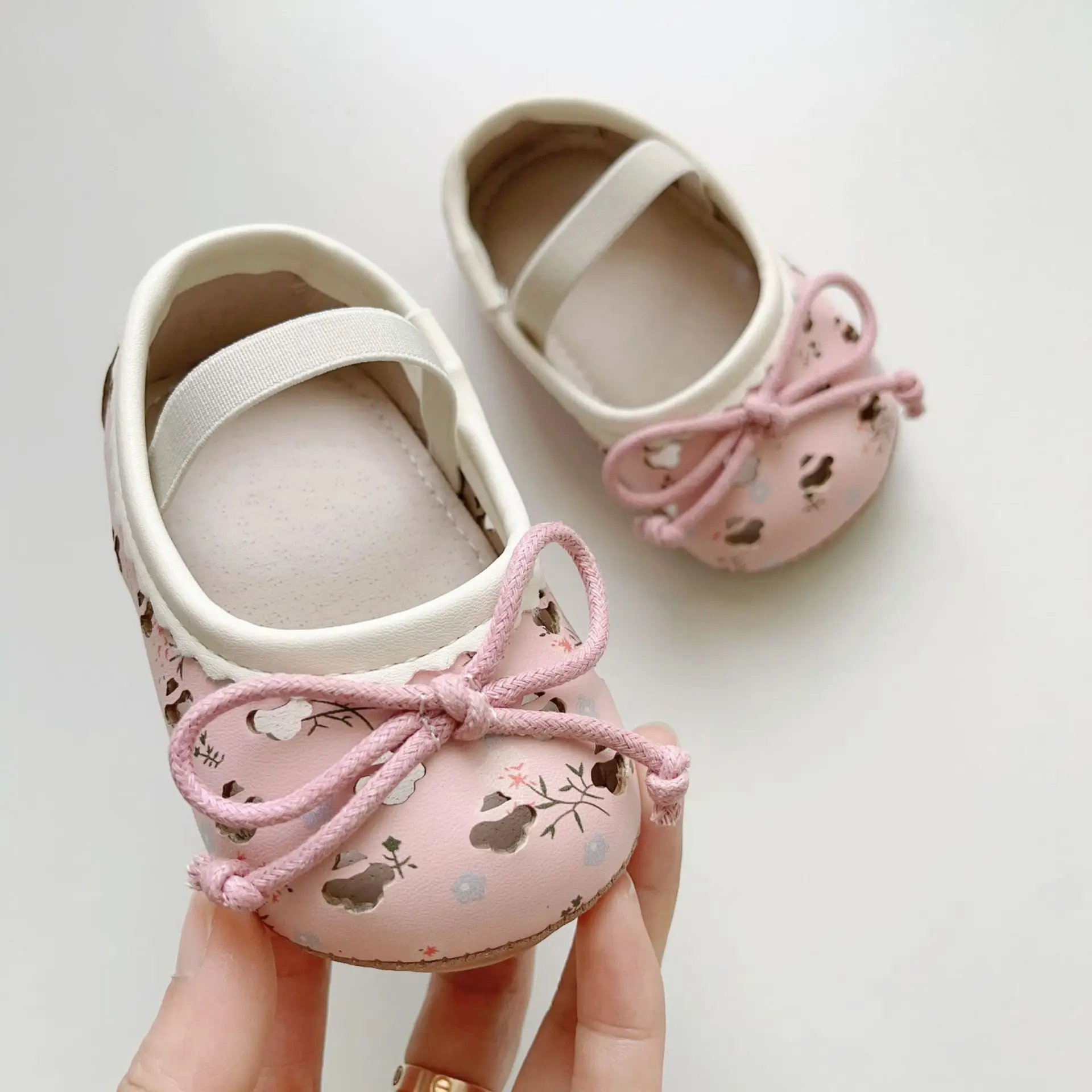Baby Bow Sandals 6-18M Rubber Soft Sole — feature 10