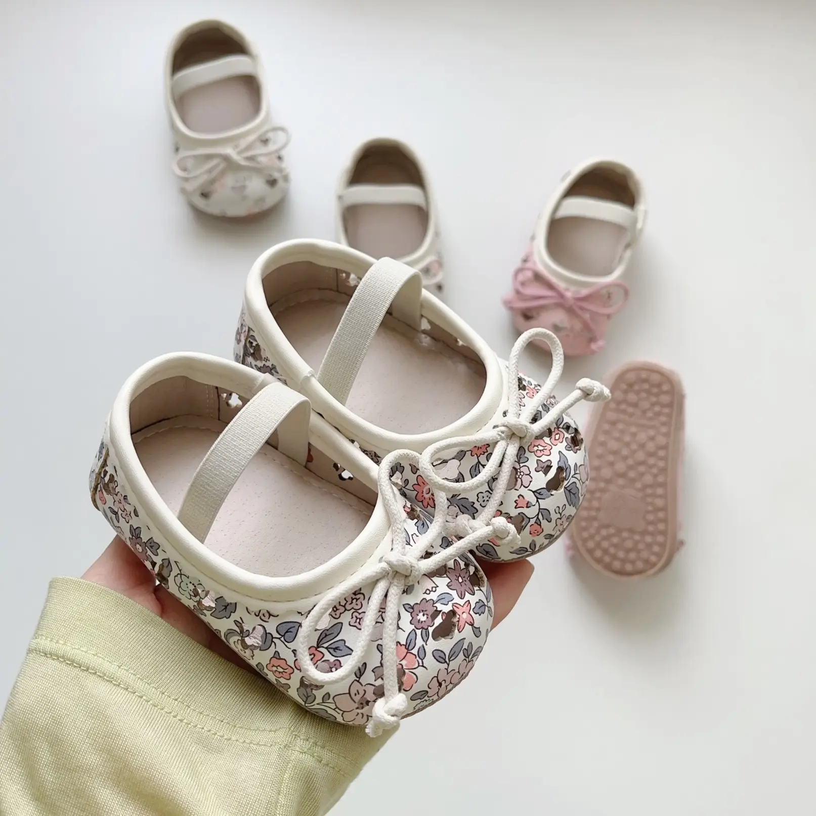 Baby Bow Sandals 6-18M Rubber Soft Sole — feature 13