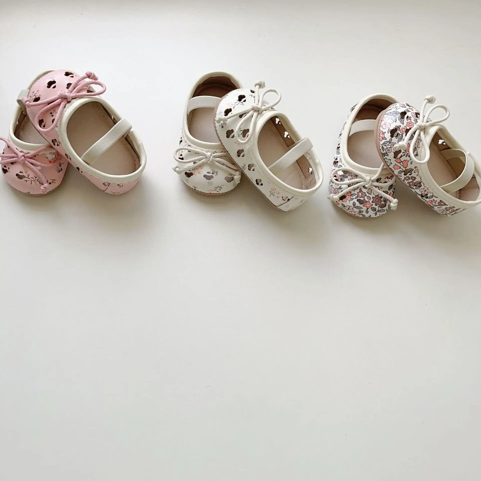 Baby Bow Sandals 6-18M Rubber Soft Sole — feature 18