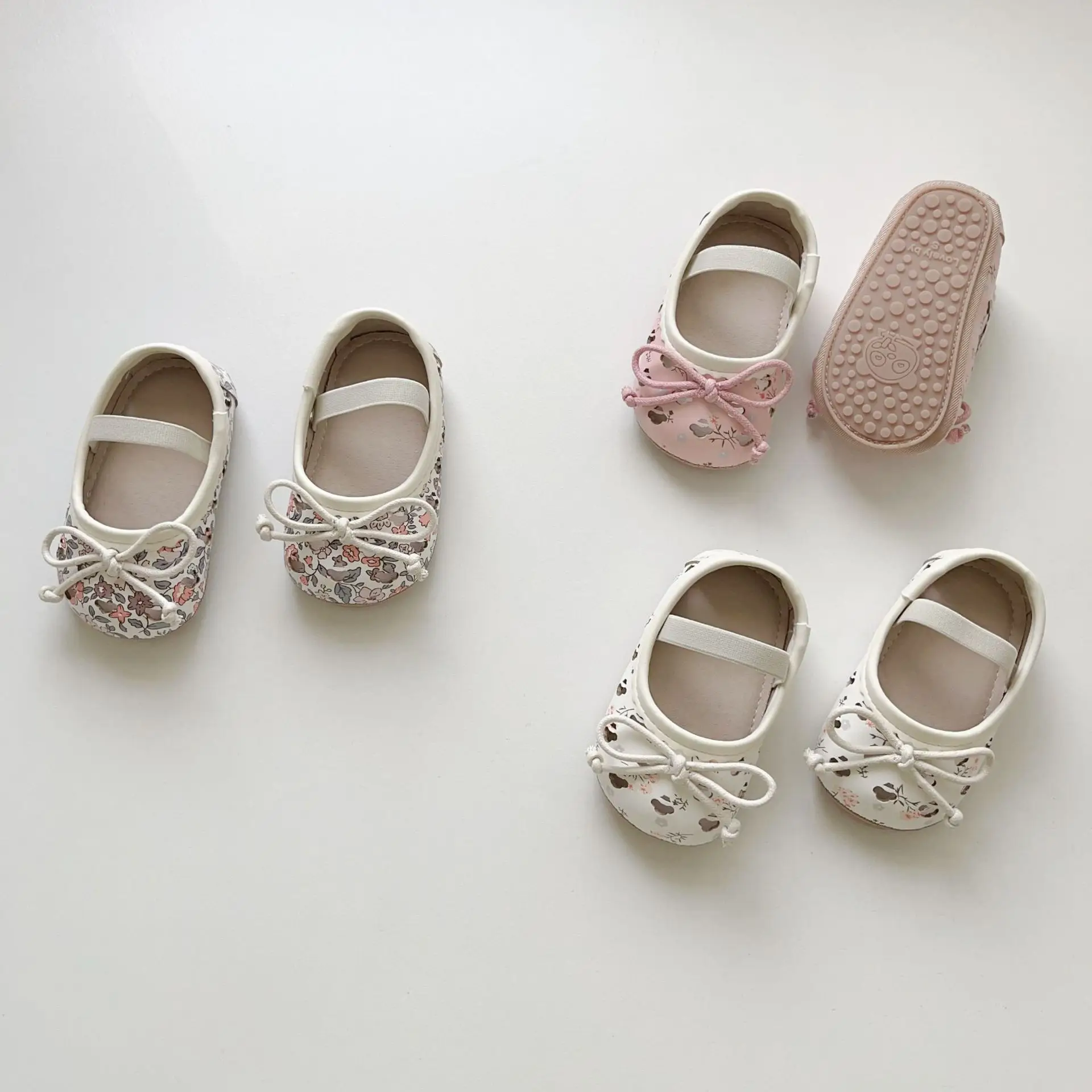 Baby Bow Sandals 6-18M Rubber Soft Sole — feature 4