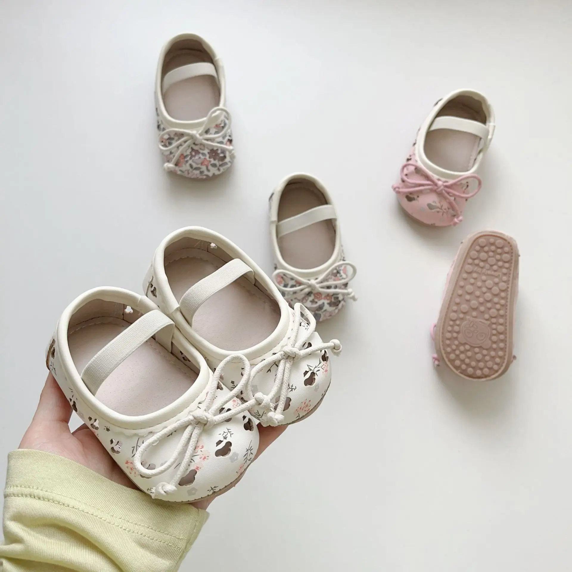 Baby Bow Sandals 6-18M Rubber Soft Sole — feature 6