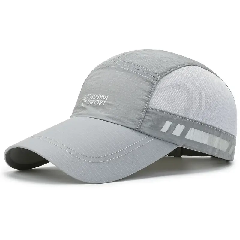 Men Black Sun Hat Sports Travel Baseball Cap - Image 2