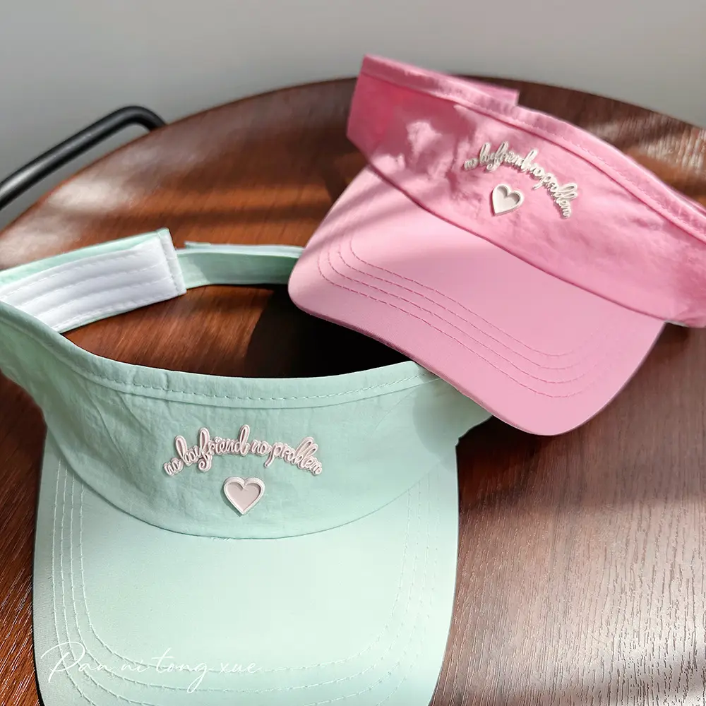 Baby Sun Visor Hat Mint Green Peaked Cap — feature 26