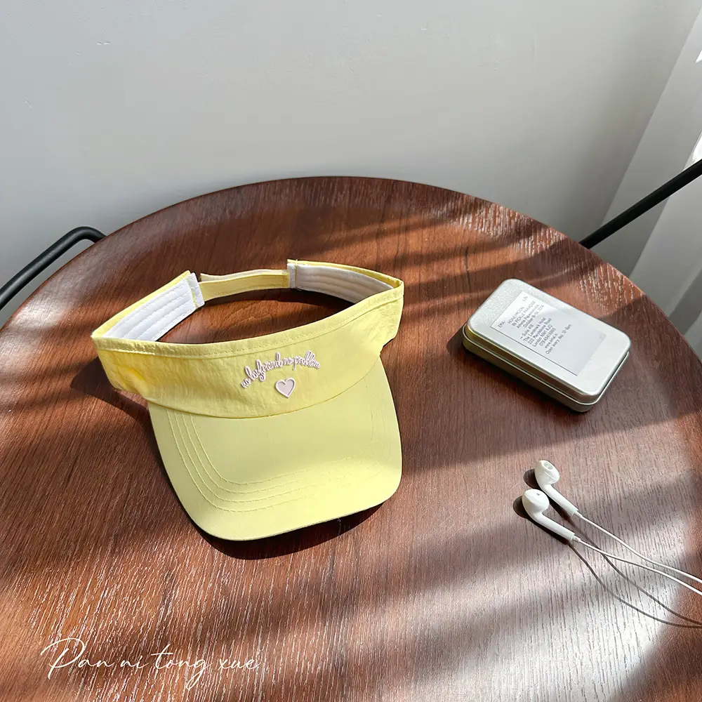 Baby Sun Visor Hat Mint Green Peaked Cap — feature 35