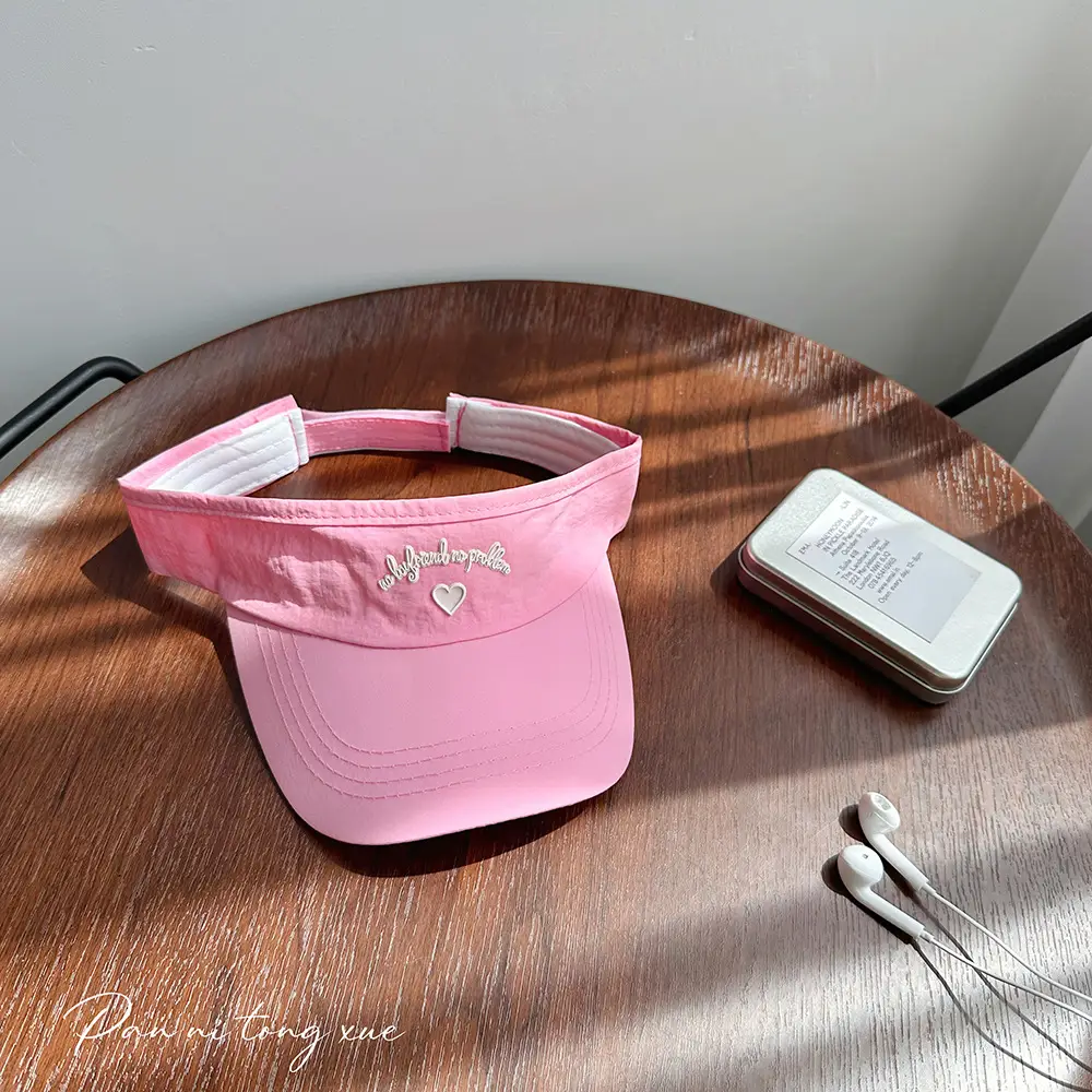 Baby Sun Visor Hat Mint Green Peaked Cap — feature 40