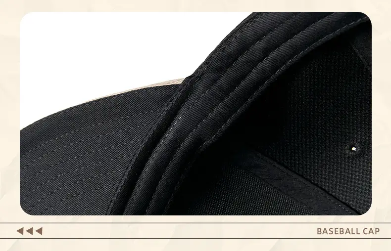 Men Grey Duckbill Baseball Cap Hard Top Breathable Cotton — feature 29