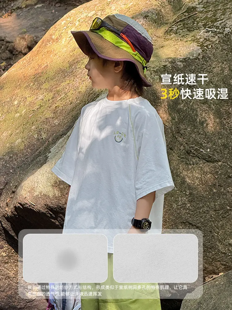 Kids 2026 Summer T-Shirt Set with Hat & Headband - Image 6