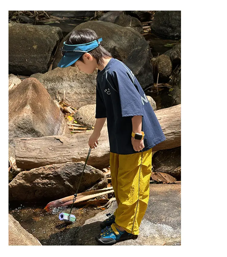 Kids 2026 Summer T-Shirt Set with Hat & Headband — feature 23
