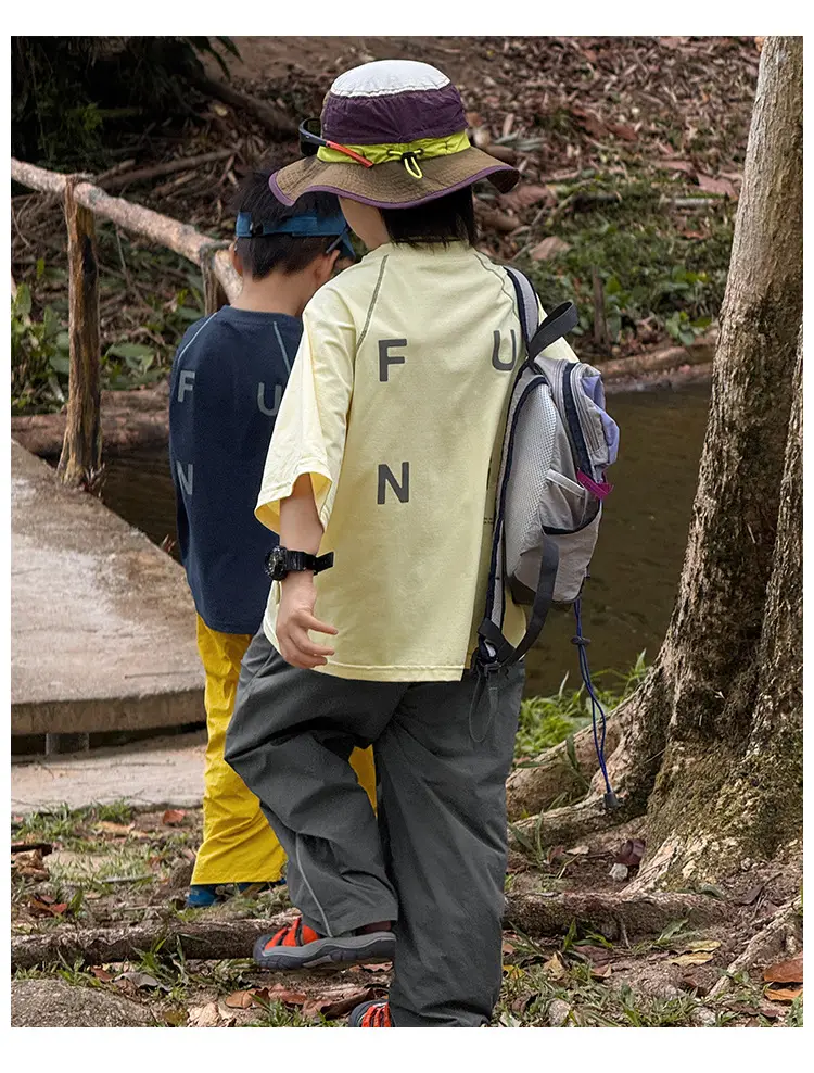 Kids 2026 Summer T-Shirt Set with Hat & Headband — feature 24