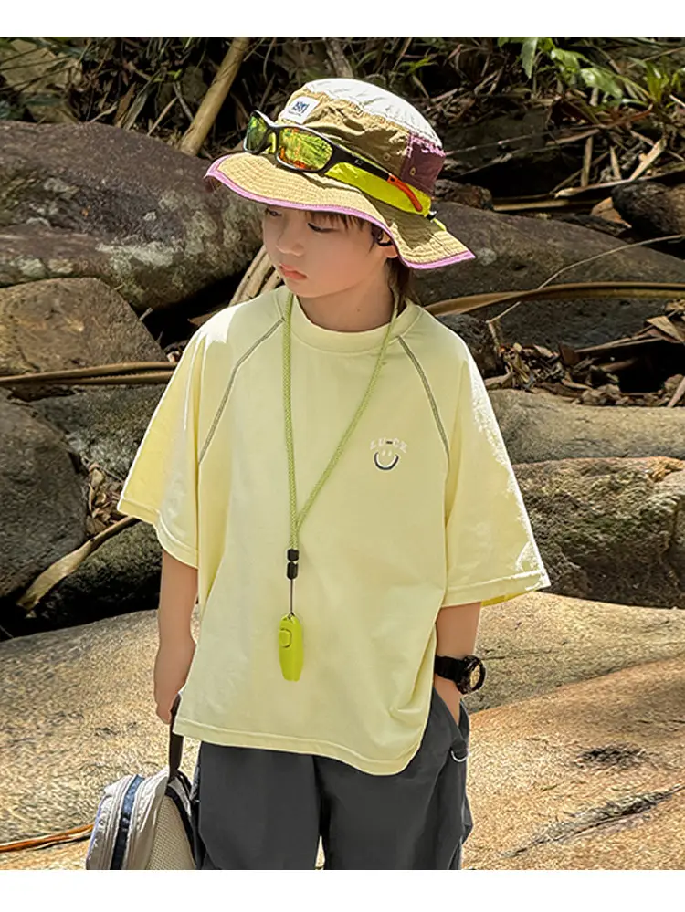 Kids 2026 Summer T-Shirt Set with Hat & Headband — feature 29