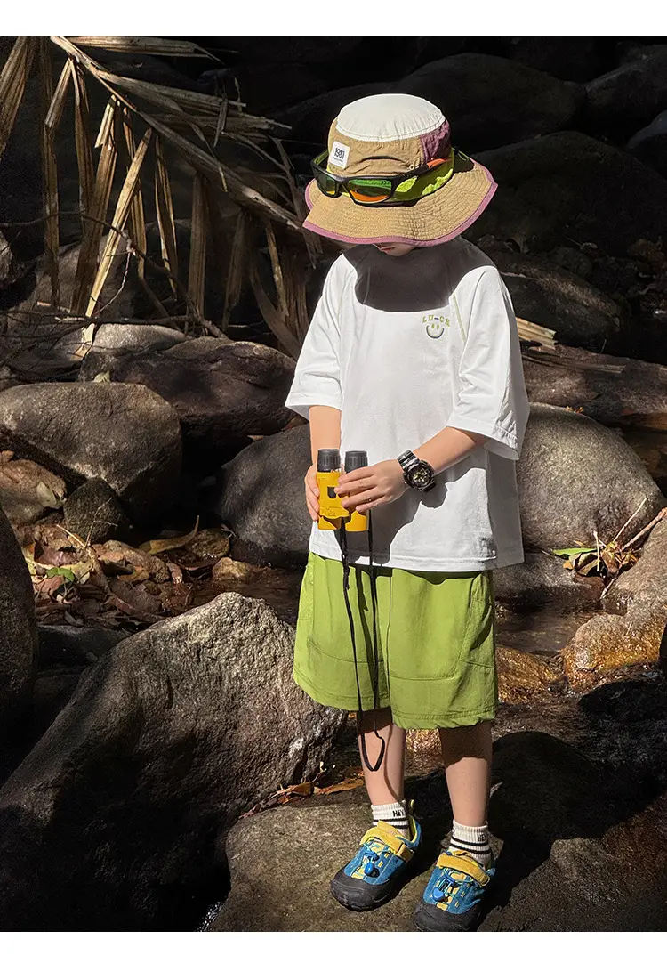 Kids 2026 Summer T-Shirt Set with Hat & Headband — feature 33