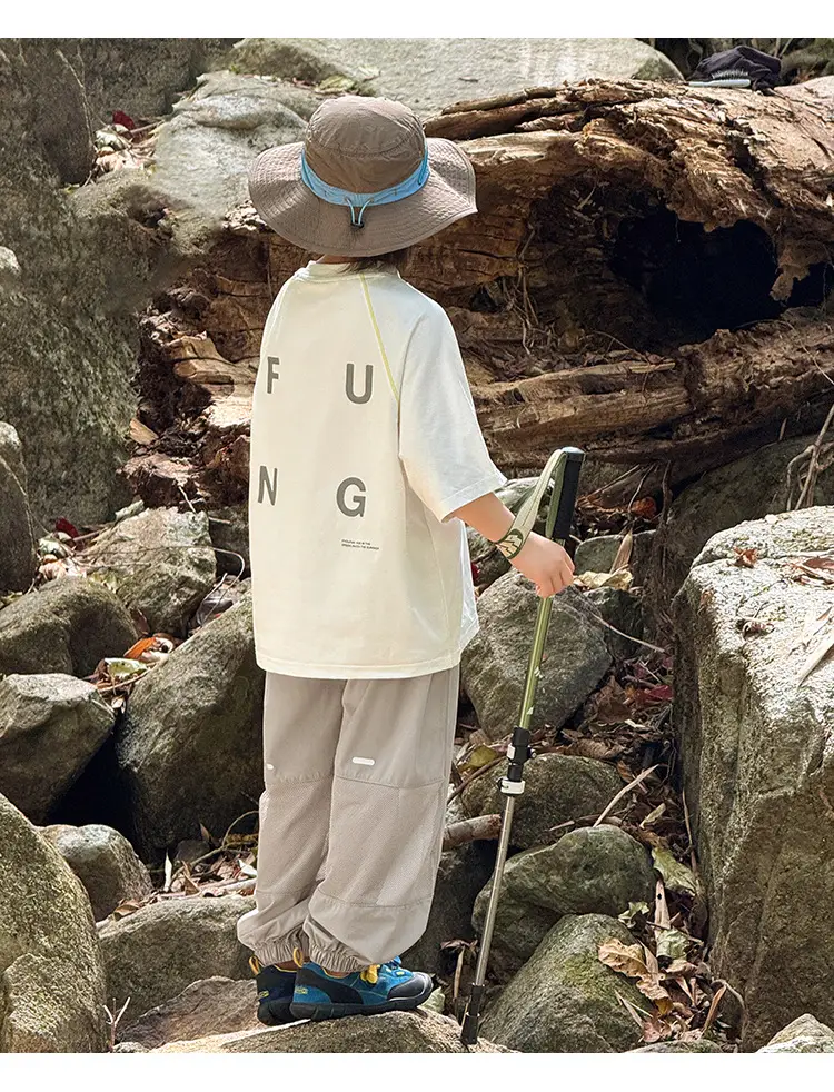 Kids 2026 Summer T-Shirt Set with Hat & Headband — feature 34