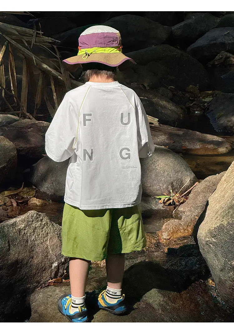 Kids 2026 Summer T-Shirt Set with Hat & Headband — feature 36