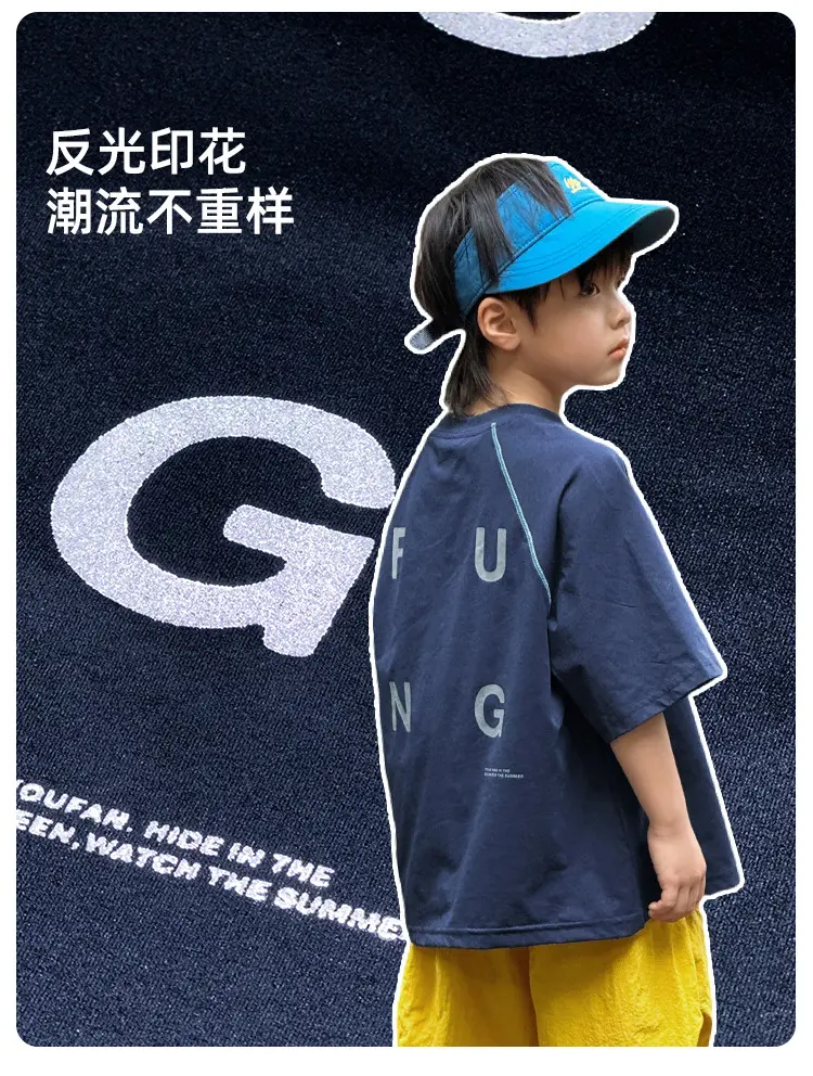 Kids 2026 Summer T-Shirt Set with Hat & Headband — feature 7