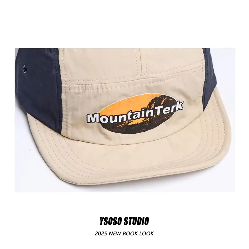 Men's Printed Duck Cap Summer Outdoor Quick-Drying Soft Brim — feature 13