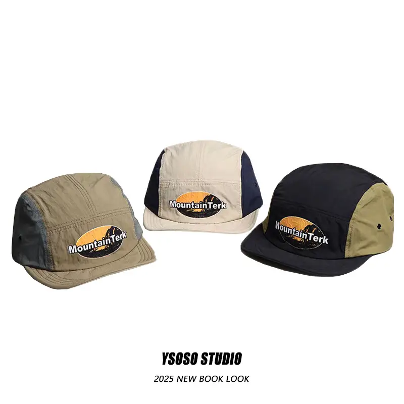 Men's Printed Duck Cap Summer Outdoor Quick-Drying Soft Brim — feature 6