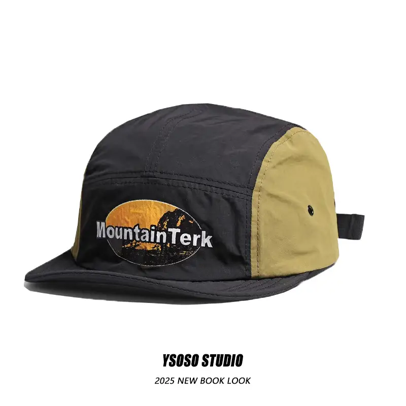 Men's Printed Duck Cap Summer Outdoor Quick-Drying Soft Brim — feature 8