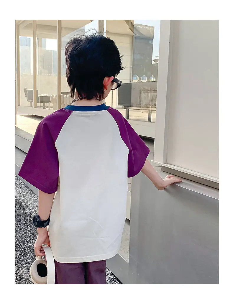 Boys Summer Korean Style Graffiti T-Shirt 2026 — feature 10