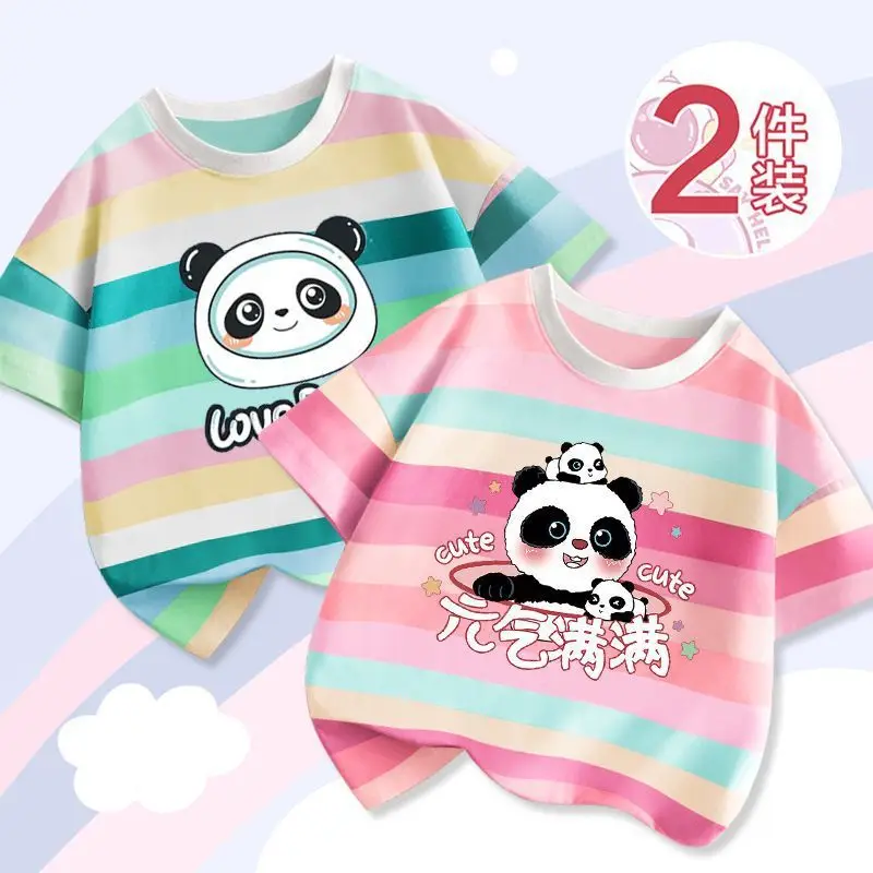 Girls' Striped T-Shirts 2023 New Arrival - Image 11
