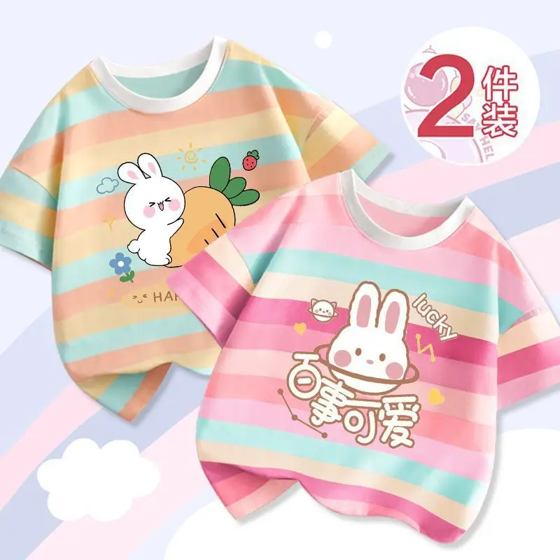 Girls' Striped T-Shirts 2023 New Arrival - Image 18