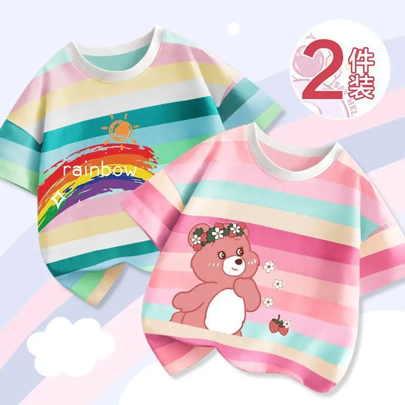 Girls' Striped T-Shirts 2023 New Arrival - Image 22