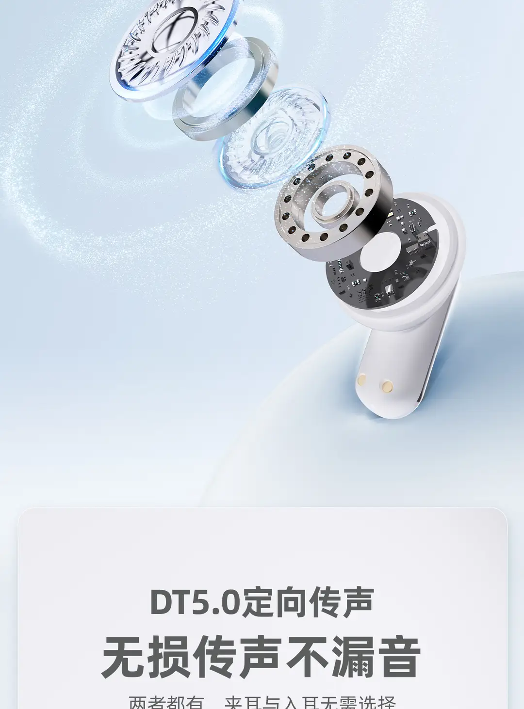 Cross-Border New Model Q10 Dual-Ear Wireless Bluetooth Headphones with High Battery Life, In-Ear Clip-On Ear-Hook Sports Noise-Canceling Headphones — feature 5