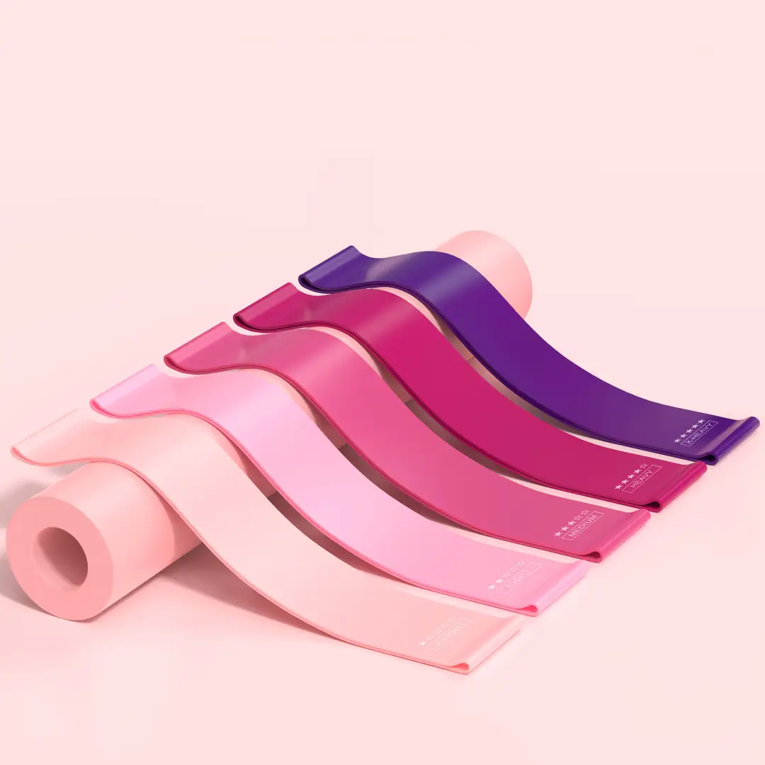 Resistance Band Yoga Band Elastic Band Fitness Training Hip Pull Band Sports Squat Dance Elastic Ring Stretch Band