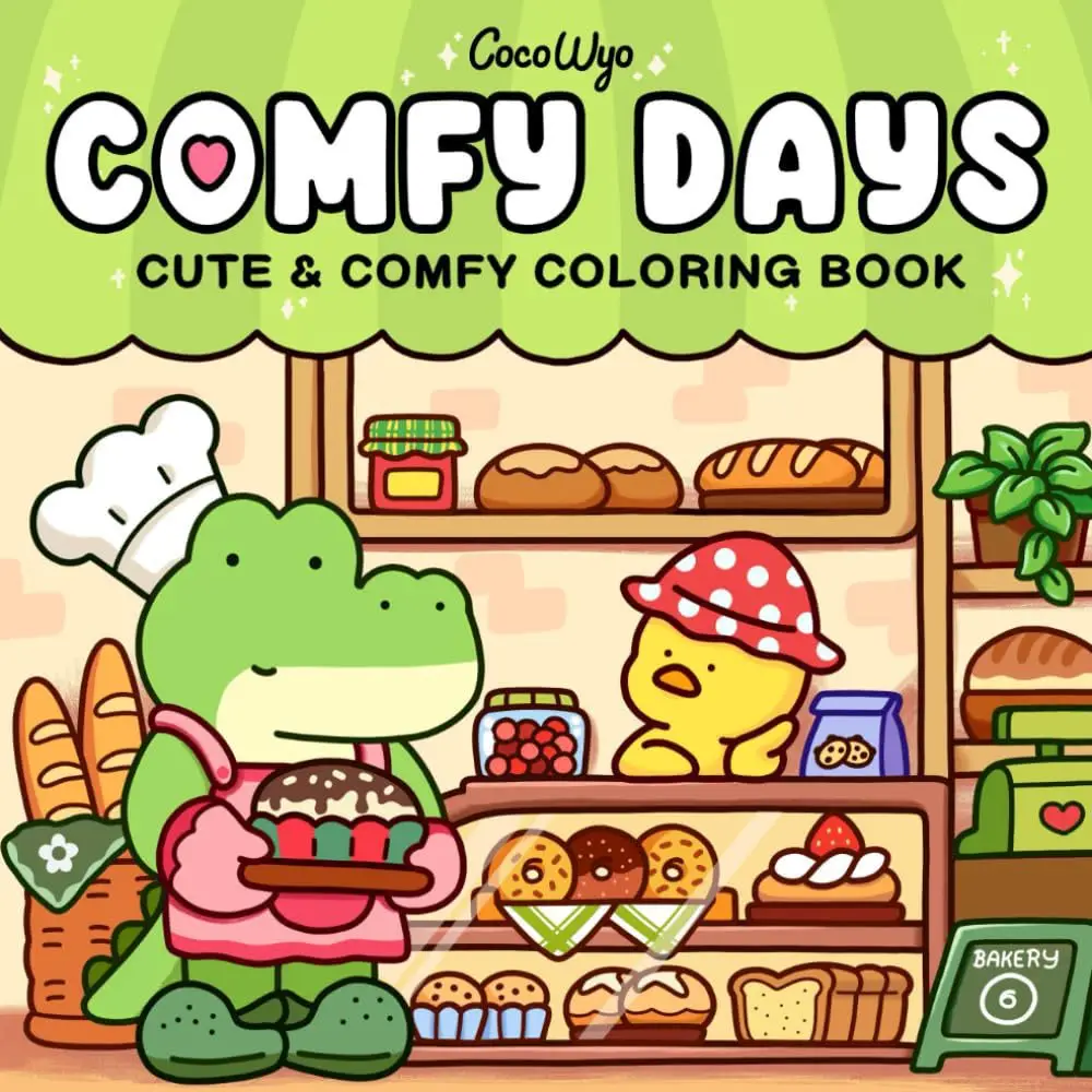 Little Cuddles Adult and Teen Coloring Book Cute Animal Friends Cross Border Coloring Book