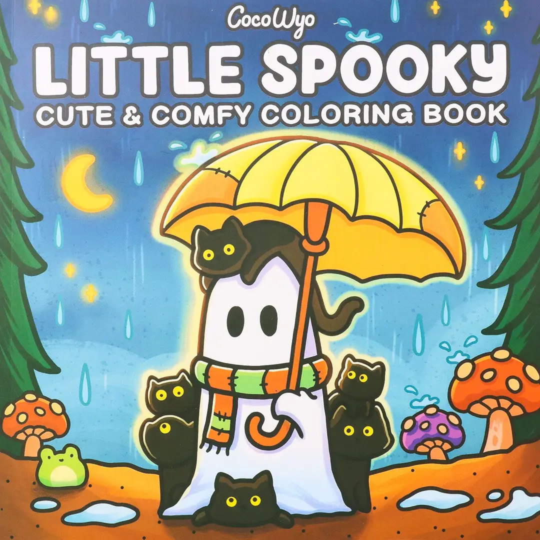 Little Cuddles Adult and Teen Coloring Book Cute Animal Friends Cross Border Coloring Book