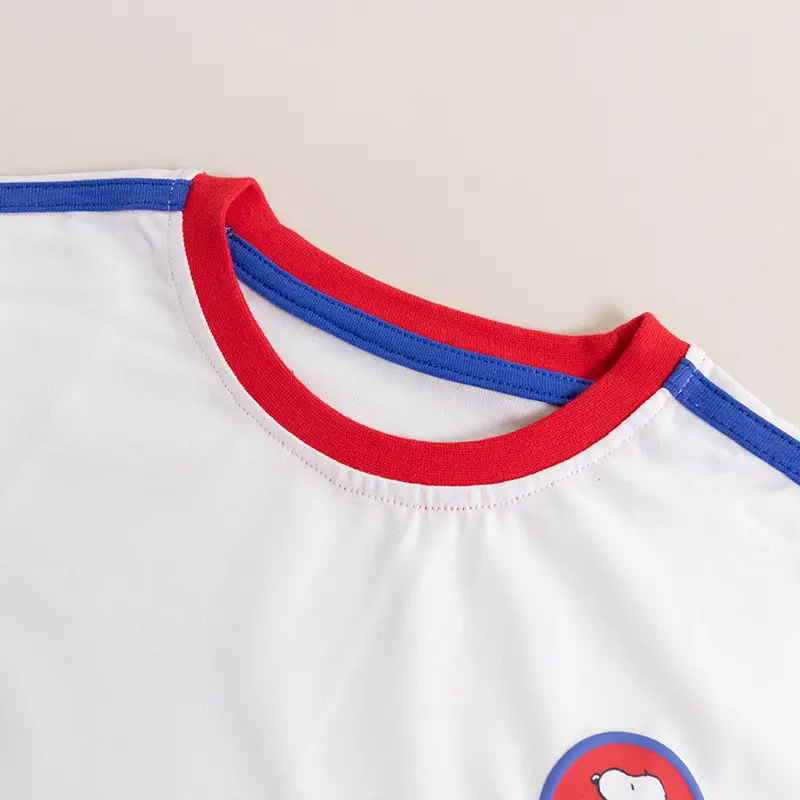 Children's Cotton Shorts Set Red Blue White Medium Small - Image 5
