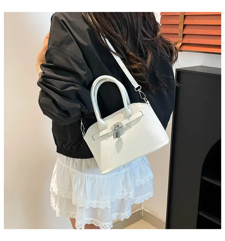 White Korean Style Shoulder Bag for Women — feature 13