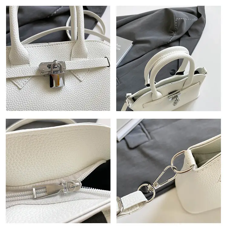 White Korean Style Shoulder Bag for Women — feature 8