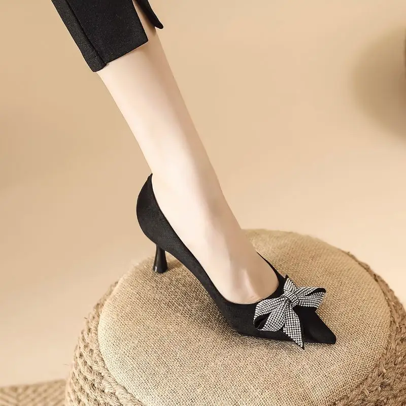 Rhinestone Bow Stiletto Heels Women 2026 — feature 1