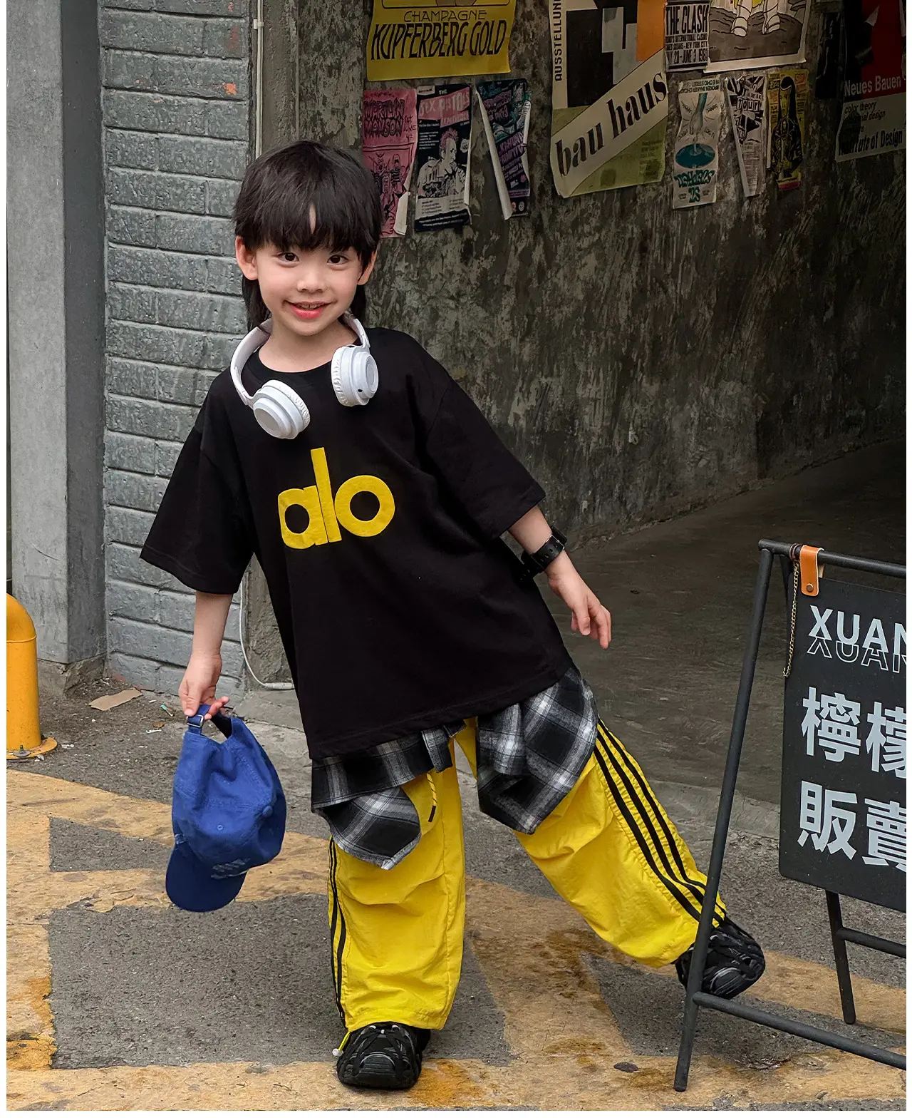 Naughty Rabbit Boys T-Shirt 2025 Foam Print Big Kids — feature 20