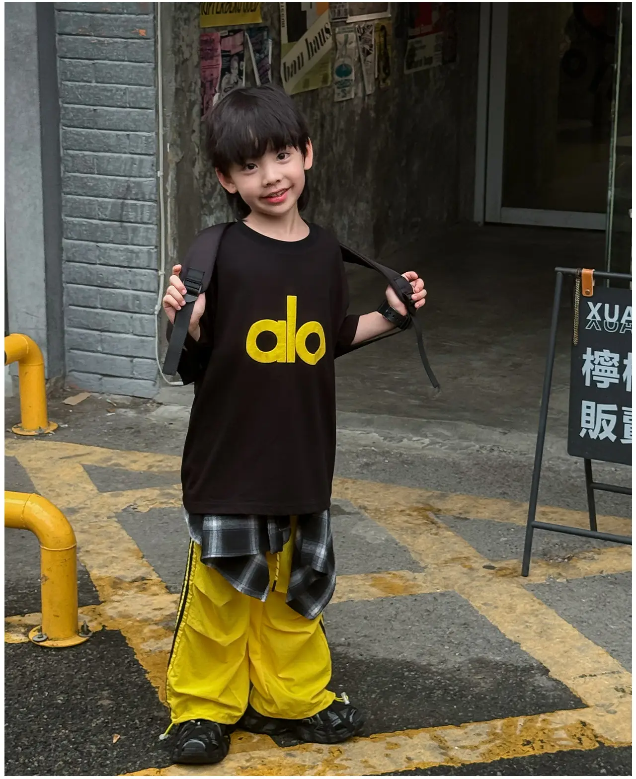 Naughty Rabbit Boys T-Shirt 2025 Foam Print Big Kids — feature 27
