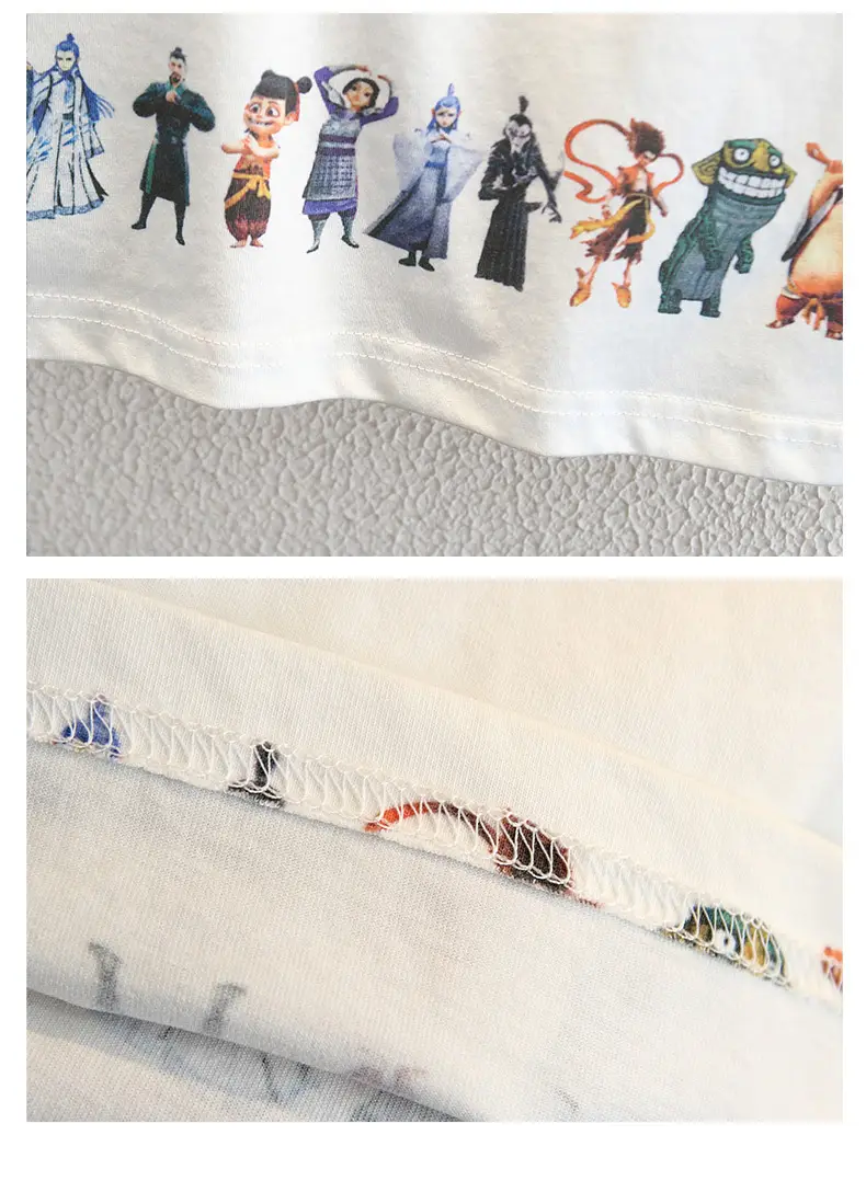 Nezha Kids Cartoon T-Shirt White 2025 — feature 11