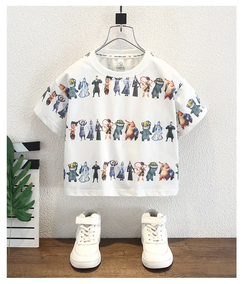 Nezha Kids Cartoon T-Shirt White 2025 — feature 7