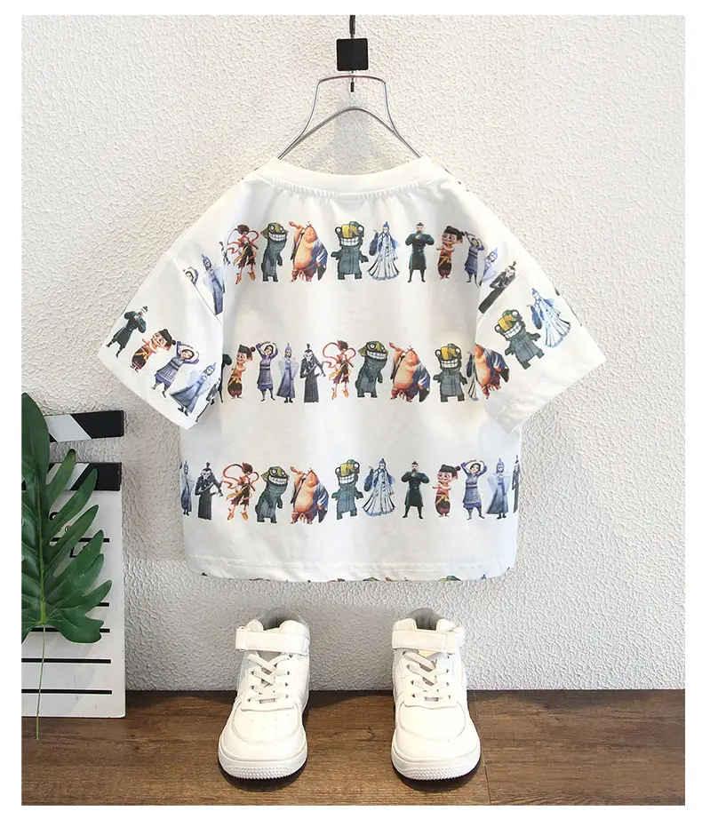 Nezha Kids Cartoon T-Shirt White 2025 — feature 8