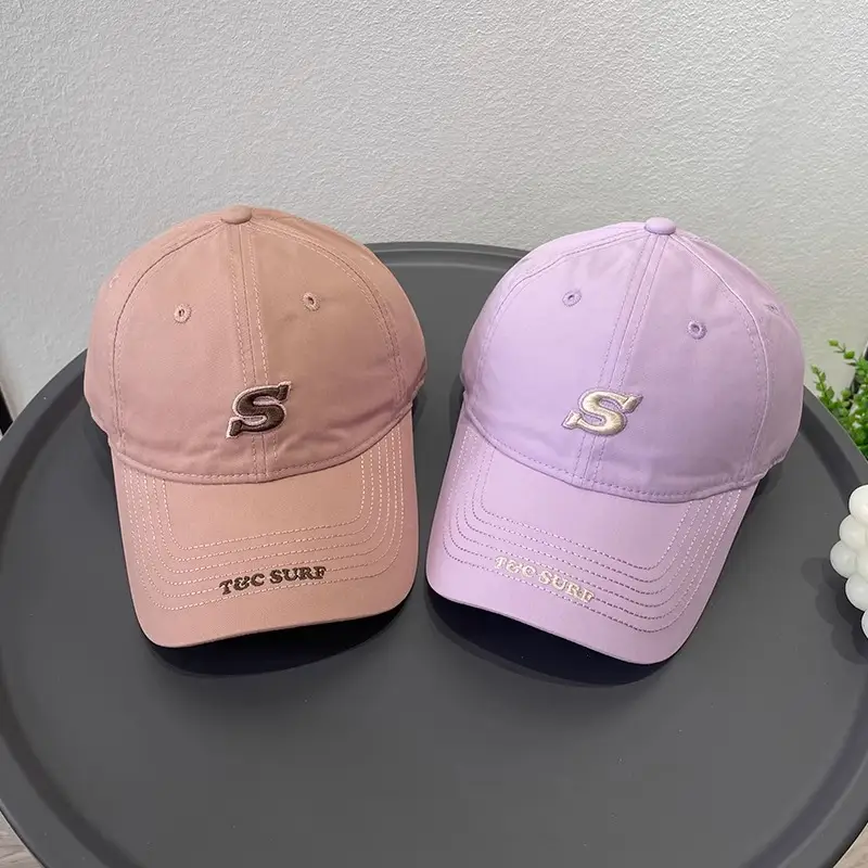 Three-Dimensional S Letter Cap Women Casual Outdoor Travel Sunshade — feature 10