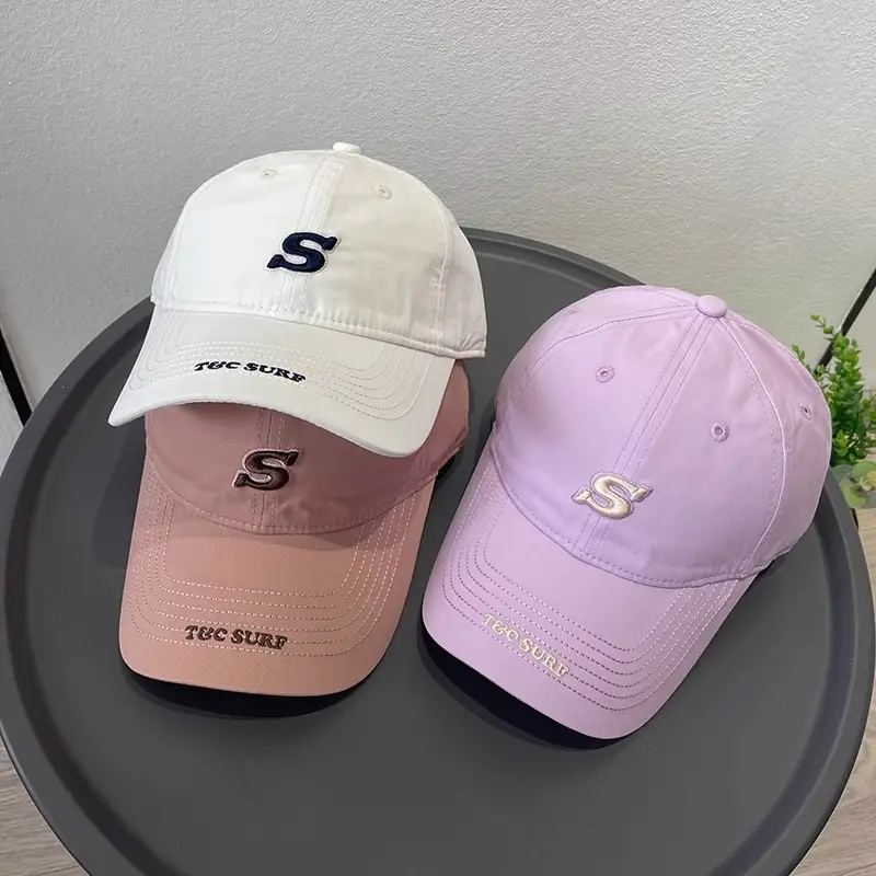 Three-Dimensional S Letter Cap Women Casual Outdoor Travel Sunshade — feature 13