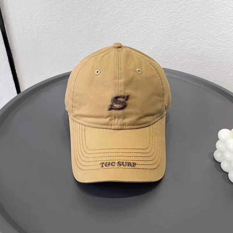 Three-Dimensional S Letter Cap Women Casual Outdoor Travel Sunshade