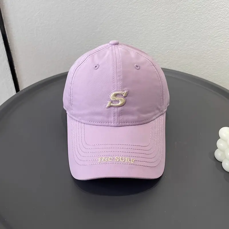 Three-Dimensional S Letter Cap Women Casual Outdoor Travel Sunshade